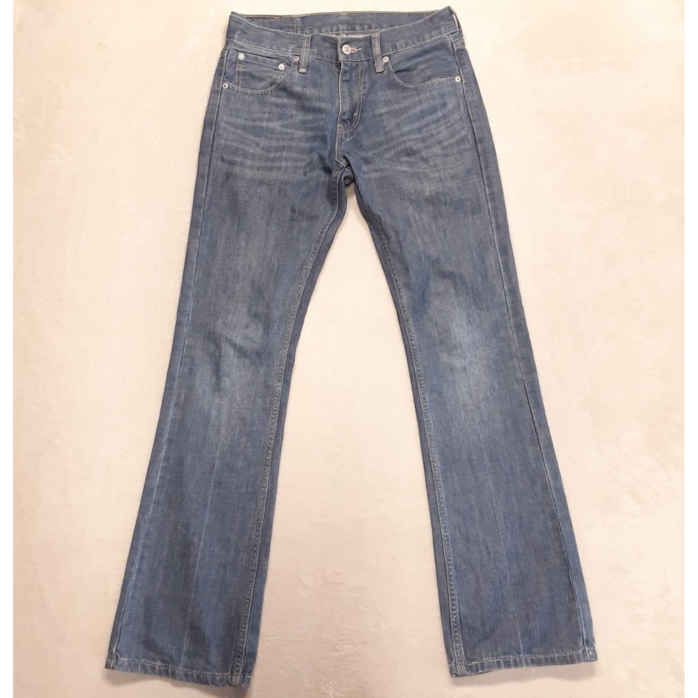 Levis Mens 527 Slim Bootcut Jeans 29x32 Medium Washed Blue